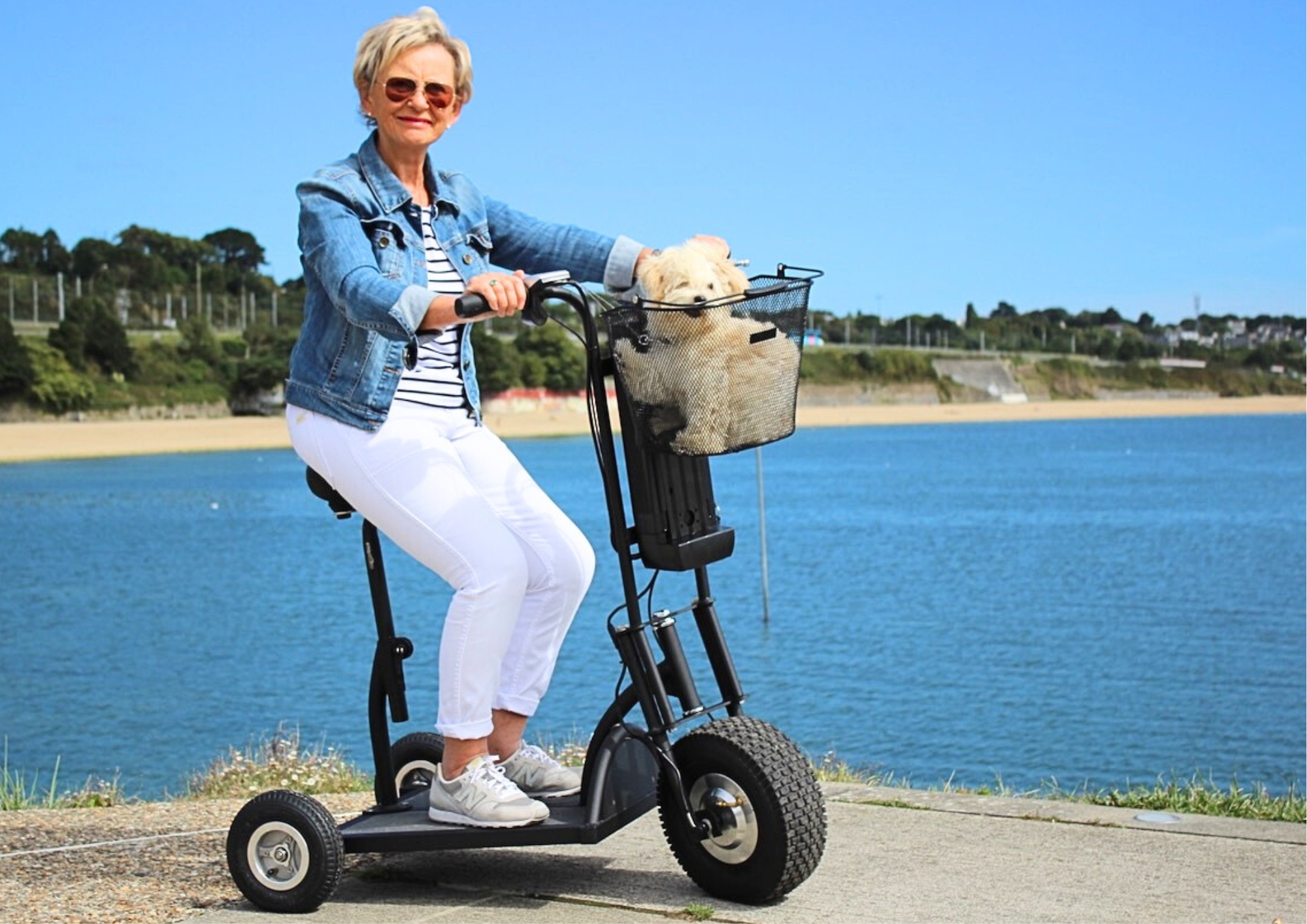 Trottinette Happy Scoot PMR 350W, Trottinette Happy Scoot PMR 800W. Solution de mobilité pour personnes à mobilité réduite et séniors.